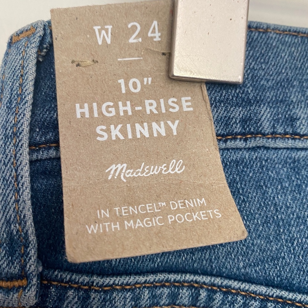 Madewell | 10” High-Rise Skinny Jean - Picture 3 of 6